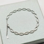 🤍Сребърна гривна „Свързаност“ 🤍, снимка 3