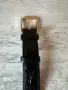 Дамски часовник QUARTZ SHIVAS с черна кожена каишка и Айфеловата кула Water proof и stainless steel , снимка 3