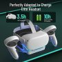  Магнитна докинг станция за зареждане слушалки контролер Oculus Quest 2, снимка 2