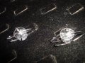 ПОСРЕБРЕНИ или СРЕБЪРНИ ЕЛЕГАНТНИ ФЕШЪН ОБЕЦИ с ГОЛЕМИ ФАСЕТ ПЛАНИНСКИ КРИСТАЛИ 19459, снимка 8