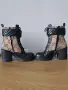 Оригинални дамски боти Gucci Jumbo GG Canvas Leather Boots, снимка 5