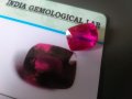 Натурален сертифициран рубелит тулмалин , рубин смарагд диамант сапфир, снимка 3