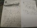 Стар английски документ от 1895 година, снимка 1 - Антикварни и старинни предмети - 30039804