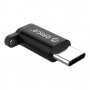 Преходник Адаптер от Micro USB Женски към USB 3.1 Type-C Мъжки Orico CBTMT01-SV-BP Adapter Micro USB, снимка 1