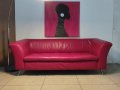 Дизайнерски кожен диван, снимка 12