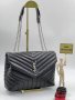 Луксозна Черна чанта YSL код SG138P, снимка 1 - Чанти - 42833231