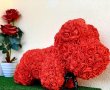 Подарък Куче с розички, снимка 1 - Романтични подаръци - 30955947
