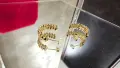CARTIER Clash de Cartier Gold Hoop Дамски Обеци, снимка 7