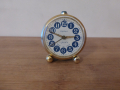 Будилник часовник Слава 2 крачета син корпус, снимка 2