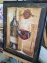 картина пано Червено вино, снимка 2
