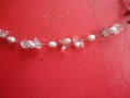 Колие гердан естествени перли и камъни , снимка 7