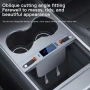 Разширителен Хъб за Tesla Model 3/Y 2021–2024, 2xUSB-C, 2xUSB-A, Бързо Зареждане, Лесно Фиксиране!, снимка 3