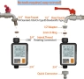 Програматор за напояване, таймер, автоматичен, с голям дисплей, снимка 3