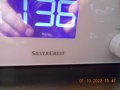 SilverCrest srwk 800 a1 - радиочасовник с 2 аларми и зарядно за телефон, снимка 2