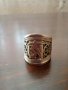 Уникален, старинен прьстен от Тибет от мед, снимка 1 - Антикварни и старинни предмети - 34116996