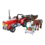 Комплект пластмасови части Конструктор Трактор и 2 фигурки (219 части) S_1242367, снимка 3