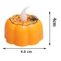 4109 Мини електронна свещ Тиква Halloween декорация, снимка 6