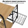 ️ Кухненска количка с две изтеглящи се кошници, снимка 4