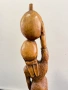 Ръчно резбована африканска дървена статуя. №8099, снимка 5
