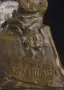 Villanis Mignon 58см-18кг/голяма бронзова фигура-бюст на момиче/Виланис модел Миньон, снимка 12