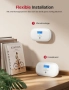 X-Sense Интелигентен WI-FI детектор за въглероден оксид XC0C-iR Сертифициран от TÜV Rheinland, снимка 10