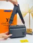 Louis Vuitton Луксозна Мъжка Чанта С Дълга Дръжка За През Рамо Луис Витон - 7 Цвята Код SEM-639, снимка 9
