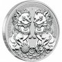 Сребро 1 oz Китаски Лъвове пазители