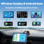 Мултимедия Westods Wireless Apple Carplay & Android Auto, преносим 7" HD IPS екран за кола, GPS нави, снимка 2