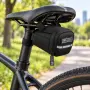 Чанта за велосипед FORCE ECO, 0.8 л, Под седло, Светлоотразителна, Черна, снимка 7