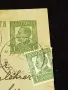 Стара пощенска картичка Царство България 1937г. с печати и марки за КОЛЕКЦИЯ 23665, снимка 4
