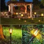 Промоция: Соларна LED Лампа имитираща огън със светлинен сензор, размер: 7 х 51 см, снимка 13