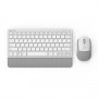 2 в 1 Комплект клавиатура и мишка Безжични Delux K3300G+M520GX Сребрист, снимка 1