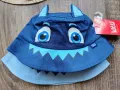 2 бр. Лятна тънка детска / бебешка шапка с периферия (шапка идиотка 😀)., снимка 3