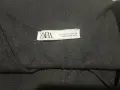Дамски плетен гащеризон ZARA, размер S – черен, с джобове, снимка 5