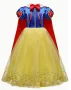 Детска рокля на Снежанка, Детски Костюм на Снежанка за момичета, снимка 1