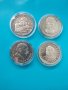 Български юбилейни сребърни монети на различни цени., снимка 1