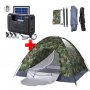 Палатка + Мобилна соларна система, снимка 1