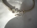 Стара сребърна гривна., снимка 3