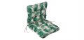 Декоративна външна възглавница за стол с палми, 100х50см