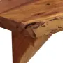 vidaXL Стенни рафтове, 2 бр, 110x20x18 см, акациево дърво масив, снимка 8