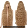 Много дълга руса перука, снимка 2