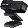 Уеб Камера CANYON CNE-HWC2N Черна 1080p Full HD Вграден микрофон Функция на въртене на 360°, снимка 1 - Камери - 36643178