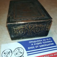красива метална кутия-внос франция 10х7х4см, снимка 12 - Колекции - 30203938