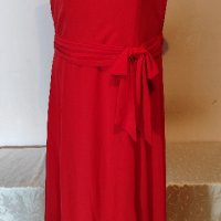 Официална дълга бална рокля р-р ХЛ, нова, със забележка, снимка 5 - Рокли - 40854167