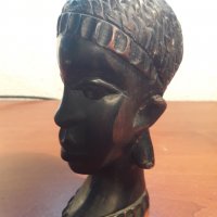 Африканска  абаносова дърворезба , снимка 5 - Колекции - 31986887