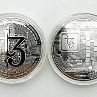 Tezos coin ( XTZ ) - Silver, снимка 4 - Нумизматика и бонистика - 38276953