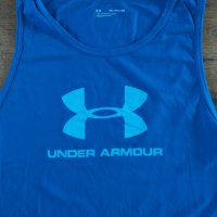 Under Armour Sportstyle - страхотен мъжки потник КАТО НОВ 2ХЛ, снимка 2 - Тениски - 42158456