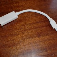51.Преходен кабел  Мини Досплей порт(DP) към HDMI женски.НОВ, снимка 1 - Кабели и адаптери - 33755724