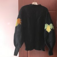Дамски Вълнен Пуловер Плетени Пуловери Блузи Отличен подарък за зимата, снимка 2 - Блузи с дълъг ръкав и пуловери - 31084435