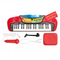 Детско пиано с микрофон и столче/детско пиано с различни функции, снимка 3 - Музикални играчки - 39065245